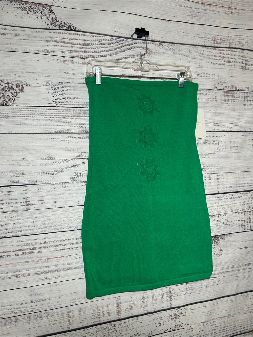 The Wolf Gang Bettina Strapless Tube Dress Color Amazon Large NWT - Picture 8 of 16